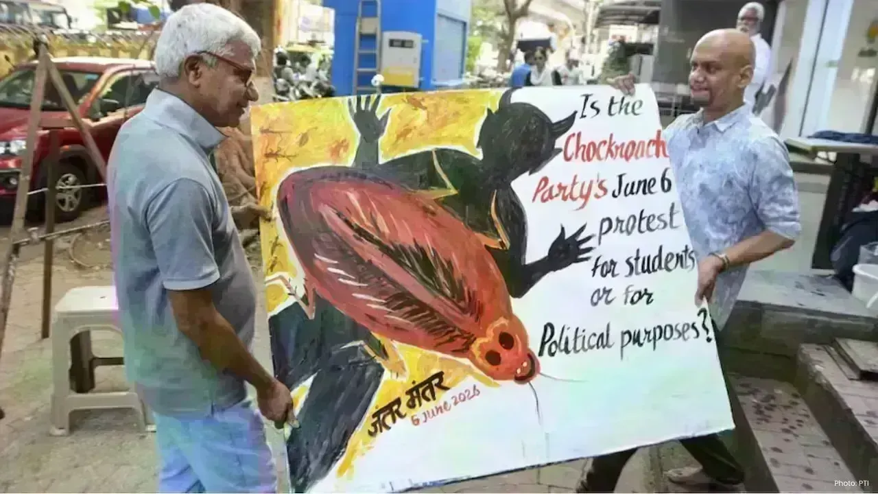 Youth Rally Organizes at Jantar Mantar in Delhi for Education Reforms
