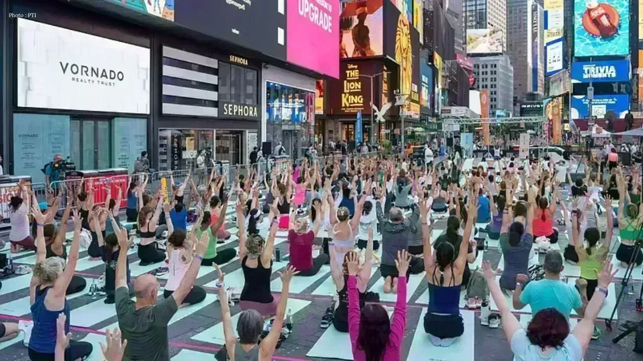 Baba Ramdev to Guide Yoga Day Celebrations in Times Square