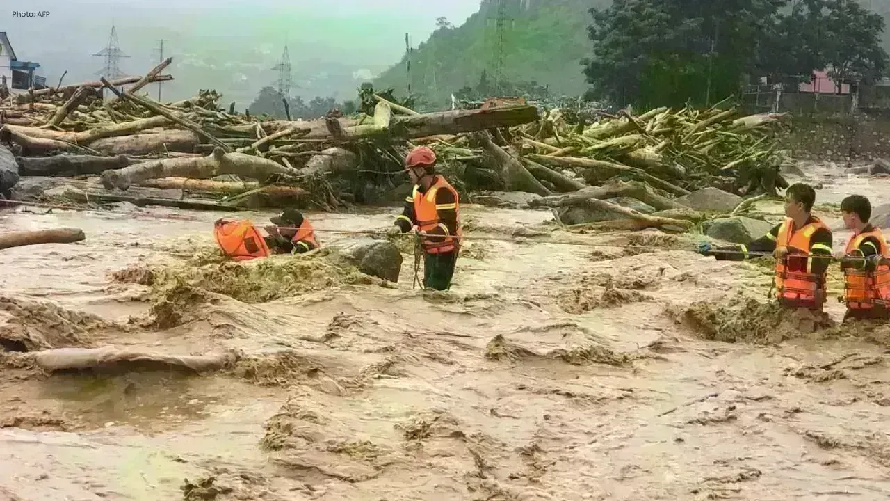 Severe Flash Flood in Northern Vietnam: 4 Dead, 4 Missing