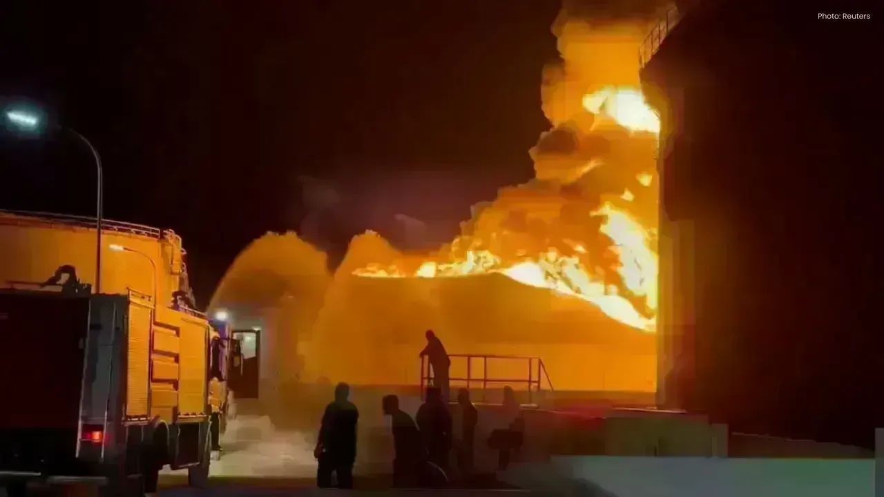 Zawiya Refinery Fire Rages After Third Drone Attack in Libya