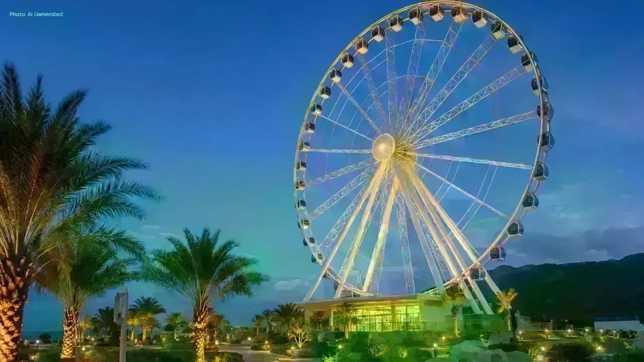 Oman's Tallest Observation Wheel, Salalah Eye, Unveiled