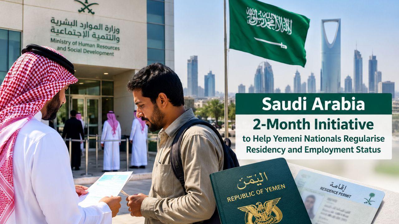 Saudi Arabia Launches 2-Month Residency Initiative for Yemenis