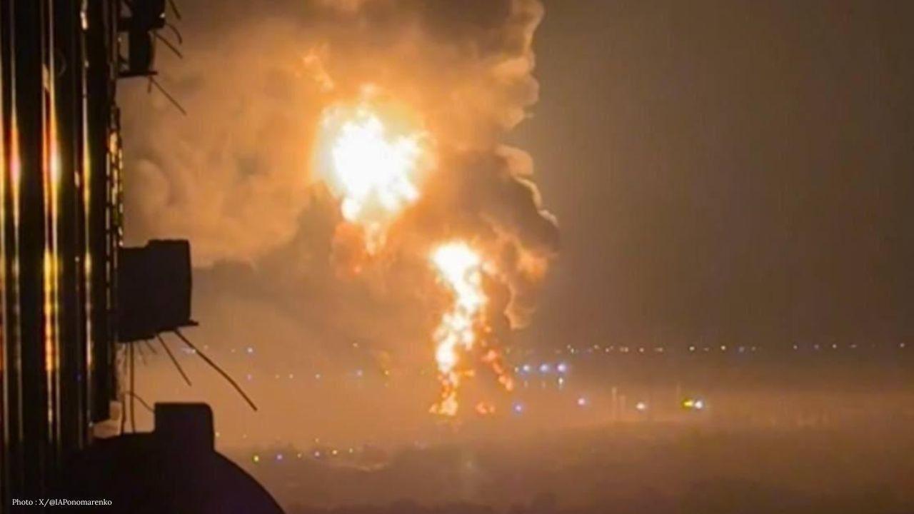 Ukraine Reports Strike on Russian Oil Depot in Valuyki